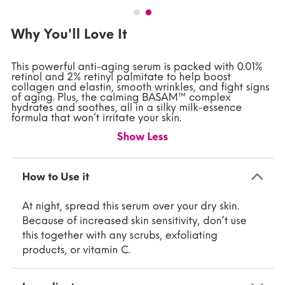 New Neogen Dermatology Real‎ Retinol Anti Aging Serum 30ml